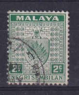 Negri Sembilan: 1935/41   Arms     SG22    2c   Green  Used - Negri Sembilan