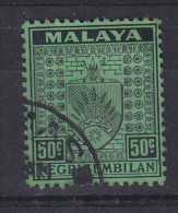 Negri Sembilan: 1935/41   Arms     SG36    50c       Used - Negri Sembilan