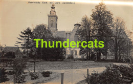 CPA CARTE DE PHOTO FOTOKAART AARDENBURG HERVORMDE KERK MET PARK  - Other & Unclassified