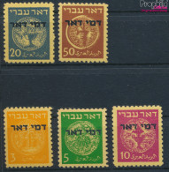 Israel P1-P5 (kompl.Ausg.) Postfrisch 1948 Alte Münzen (10348748 - Ungebraucht (ohne Tabs)