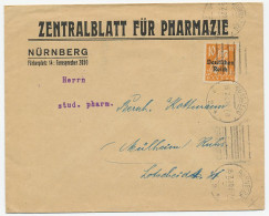 Firm Cover Deutsches Reich / Germany 1920 Pharmacy Magazine - Farmacia