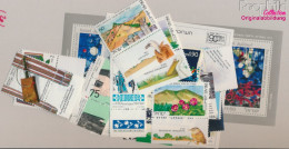 Israel Postfrisch 100 Jahre Rehovot 1990 Naturparks, Computerspiele U.a.  (10368318 - Unused Stamps (without Tabs)