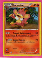 Carte Pokemon Francaise 2011 Noir Et Blanc Pouvoir Emmergeant 19/98 Flamoutan 90pv Occasion - Noir & Blanc