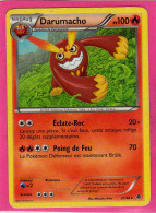 Carte Pokemon Francaise 2011 Noir Et Blanc Pouvoir Emmergeant 21/98 Darumacho 100pv Occasion - Black & White