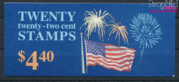 USA MH0-118 (kompl.Ausg.) Postfrisch 1987 Flagge Feuerwerk (10348592 - Nuevos