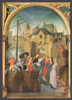 PM340/ MEMLING, Châsse De Sainte-Ursule, *Arrivée à Cologne*, Bruges, Musée Memling - Malerei & Gemälde