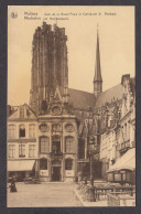 077128/ MECHELEN, Hoek Van De Grote Markt En Sint-Romboutskathedraal - Malines