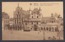 077141/ MECHELEN, Stadhuis En Oude Lakenhallen  - Malines