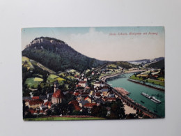 Sächs. Schweiz, Königstein Mit Festung, Feldpost - Koenigstein (Saechs. Schw.)