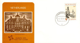 EUROPA FDC 1978 PAYS BAS - 1978