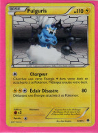 Carte Pokemon Francaise 2011 Noir Et Blanc Pouvoir Emmergeant 35/98 Fulguris 110pv Holo Usagé - Nero E Bianco