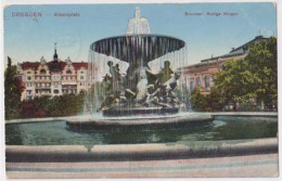 AK Dresden Albertplatz 1916 (Al06) - Dresden