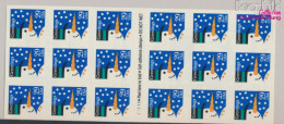 USA 2422Fb Folienblatt12 (kompl.Ausg.) Postfrisch 1993 Weihnachten (10368249 - Unused Stamps