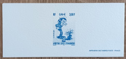 GRAVURE - YT N°3370 - FETE DU TIMBRE / GASTON LAGAFFE - 2001 - Documents Of Postal Services