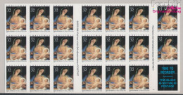 USA 2799Fb Folienblatt37 (kompl.Ausg.) Postfrisch 1996 Weihnachten (10368240 - Unused Stamps