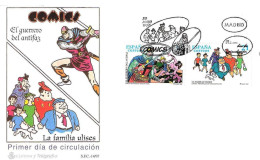 FDC Barcelona 1997.- COMICS - FDC