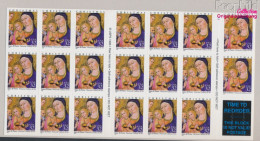 USA 2901Fb Folienblatt43 (kompl.Ausg.) Postfrisch 1997 Weihnachten (10368238 - Neufs