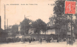 SURESNES (Hauts-de-Seine) - Sortie Des Usines Coty - Voyagé (2 Scans) Paul Miou, 7 Chemin De Liverdun à Nancy - Suresnes