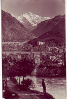 (99). Suisse. Berne. Bern. Interlaken. 3070. Blick Aus Die Jungfrau & 442 &écrite 1918 - Berne