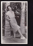 Alida Valli - Fotokaart - Attori