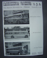 Publicité  Ancienne - AUTOCAR - AUTOBUS - VARESINA - Extrait D'un Magazine - Format 22 X 30 Cm - Trucks