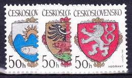 ** Tchécoslovaquie 1986 Mi 2850-2 (Yv 2664-6), (MNH)** - Unused Stamps
