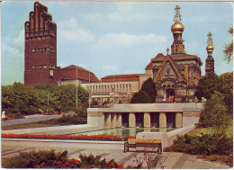 (99). Allemagne. Hesse. Darmstadt Hochzeitsturm Russische Kapelle 1972 - Darmstadt