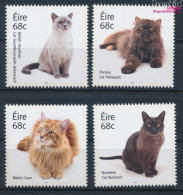 Irland 2108A-2111A (kompl.Ausg.) Postfrisch 2014 Katzen (10348057 - Unused Stamps
