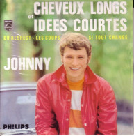 JOHNNY HALLYDAY CD EP CHEVEUX LONGS ET IDEES COURTES + 3 - Andere - Franstalig