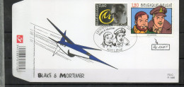 Année 2004 : FDC 3282-3283 ** - Blake Et Mortimer - Obli. Liège - 2001-2010