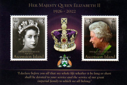 Ascension - Postfris / MNH - Sheet Queen Elizabeth 2023 - Ascension (Ile De L')