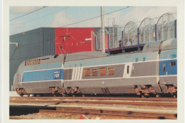 TGV 65 . Atlantique . Chatillon-Montrouge . Mélusine . 23001 . Photo SNCF . Tirage JP Porcherot . Aventure Carto . - Eisenbahnen