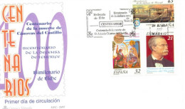 FDC Barcelona 1997.- Canovas Del Castillo, Defensa De Tenerife - FDC