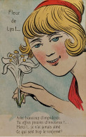 Lily Flower  An Artist  I- VF,  718 - Humor
