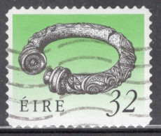 Ireland 1991 Single Stamp From The New Editions - Irish Art Treasures Self-adhesive Set In Fine Used - Oblitérés