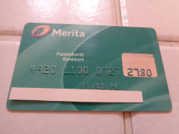 Finland Bank Card - Credit Cards (Exp. Date Min. 10 Years)