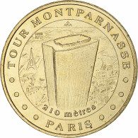 France, Tourist Token, Tour Montparnasse, 2005, MDP, Or Nordique, SUP - Autres & Non Classés