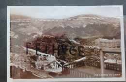 LIBAN CEDAR LES CEDRES PANORAMA POSTCARD VINTAGE NEW #1/204 - Libano