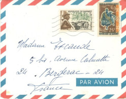 BENIN DAHOMEY - 1957 - STAMPS COVER TO FRANCE.. - Benin - Dahomey (1960-...)