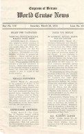 Empress Of Britain Ship 26th March 1932 Old News Guide London Tax - Autres & Non Classés