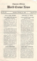 Empress Of Britain Ship 6th February 1932 Old News Guide M2 Submarine Found - Andere & Zonder Classificatie