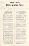 Empress Of Britain Ship 6th January 1932 Old News Guide Gandhi Arrest - Otros & Sin Clasificación