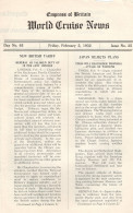 Empress Of Britain Ship 5th February 1932 Old News Guide Tokyo Japan Woosung - Other & Unclassified