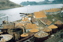 1 AK Antarctica / Antarktis * Old Whaling Station (closed 1965) Leith Harbour Auf South Georgia * - Autres & Non Classés