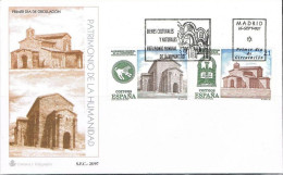 FDC Barcelona 1997.-  Patrimonio De La Humanidad - FDC