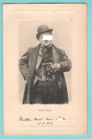 Emilio Zago  Venezia Attore Di Teatro 1902 Old Italian Actore - Künstler