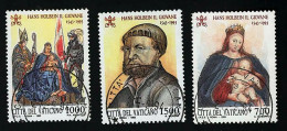 1993 Holbein  Michel VA 1104 - 1106 Stamp Number VA 939 - 941 Yvert Et Tellier VA 966 - 968 Used - Oblitérés
