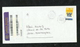 Lettre Suivie Maisons Laffitte Le 26/07/2004 N°3671 Centenaire De La FIFA         B/ TB  Voir Scans  Soldé - Storia Postale