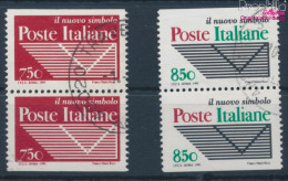 Italien 2413Do/Du-2414Do/Du Paar (kompl.Ausg.) Gestempelt 1995 Neues Postemblem (10349601 - 1991-00: Oblitérés