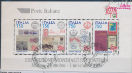 Italien Block16 (kompl.Ausg.) Gestempelt 1997 BriefmarkenausstellungITALIA98 (10349568 - 1991-00: Used